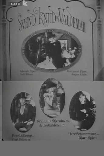 Svend, Knud og Valdemar movie poster