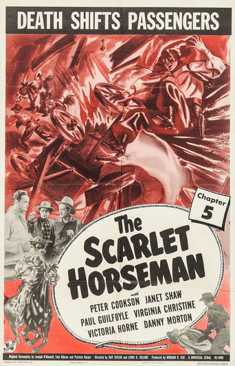 The Scarlet Horseman movie poster