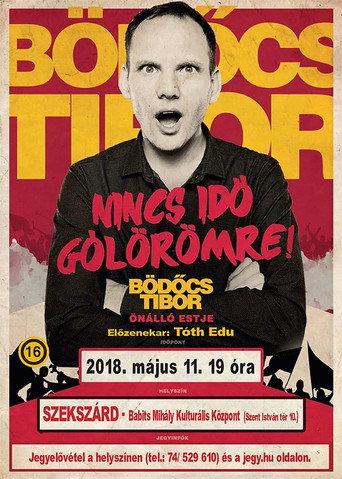 Bödőcs Tibor: Nincs idő gólörömre movie poster