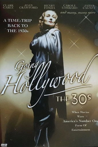 Going Hollywood: The '30s movie poster