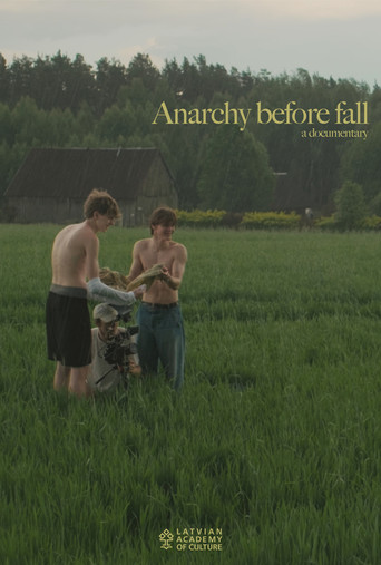 Anarchy Before Fall movie poster
