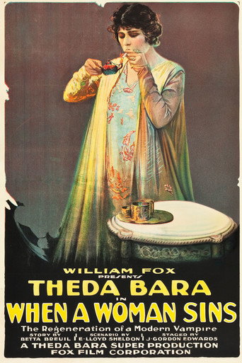 When a Woman Sins movie poster