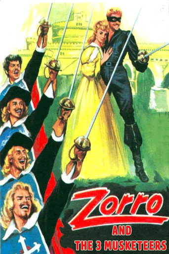 Zorro and the Three Musketeers movie poster
