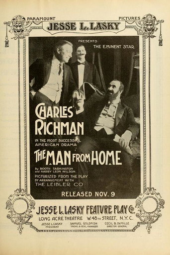 The Man From Home movie poster