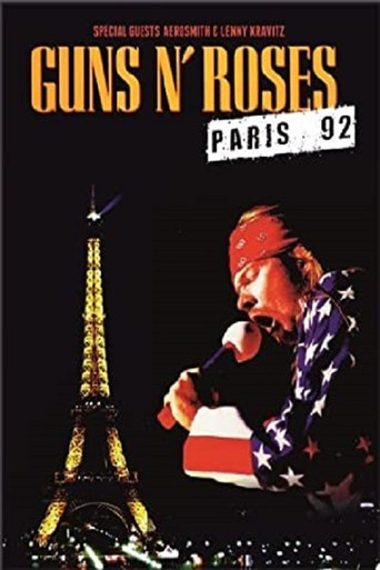 Guns N' Roses - Live in Paris movie poster