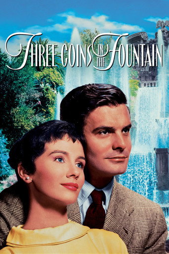 Three Coins in the Fountain movie poster