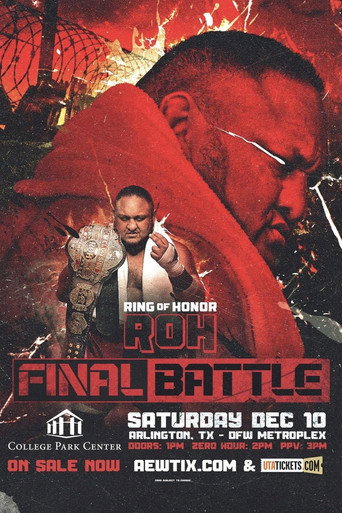 ROH Final Battle 2022 movie poster