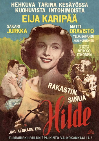 Rakastin sinua, Hilde movie poster
