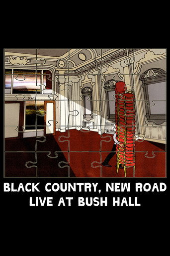 Black Country, New Road - “Live at Bush Hall” movie poster