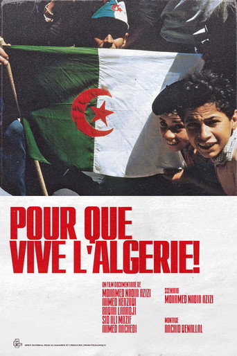 So that Algeria May Live movie poster