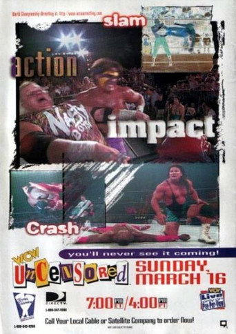 WCW Uncensored 1997 movie poster