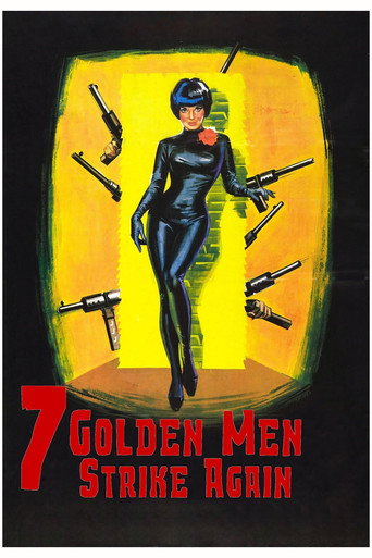 Seven Golden Men Strike Again movie poster
