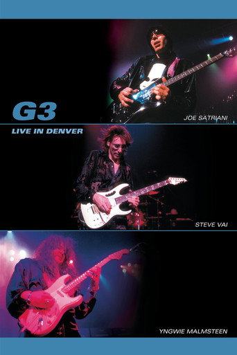 G3: Live in Denver movie poster