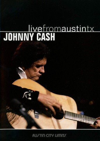 Johnny Cash: Live From Austin TX movie poster