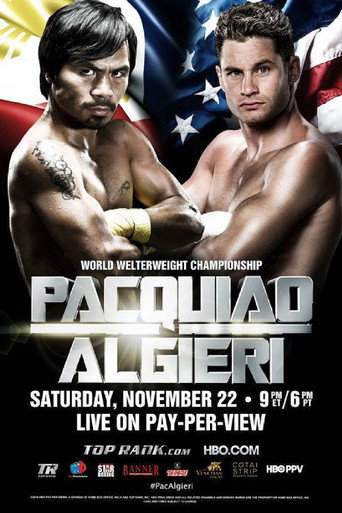Manny Pacquiao vs. Chris Algieri movie poster