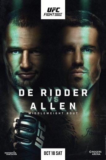 UFC Fight Night 262: de Ridder vs. Allen movie poster
