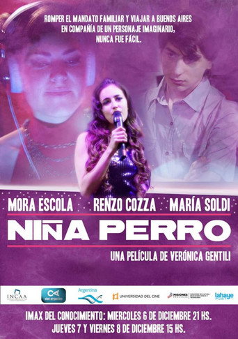 Niña perro movie poster