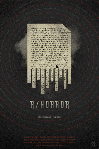 R/Horror movie poster