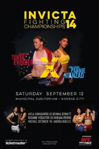 Invicta FC 14: Evinger vs. Kianzad movie poster