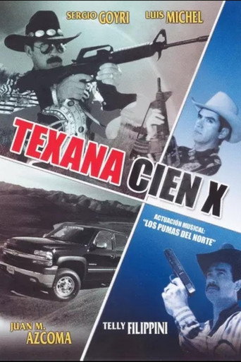 Texana cien X movie poster