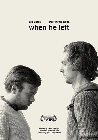 When He Left movie poster