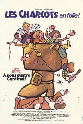 The Four Charlots Musketeers 2 movie poster