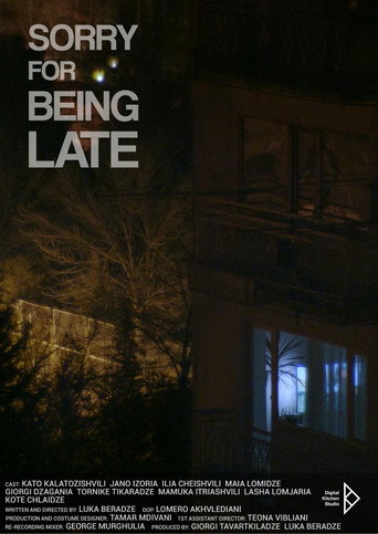 Sorry for being late movie poster