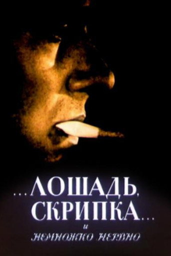 The Horse, the Violin and a Little Bit Nervous movie poster