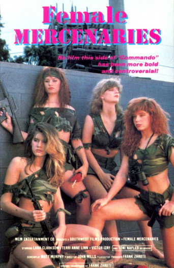 Female Mercenaries movie poster