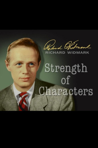 Richard Widmark: Strength of Characters movie poster
