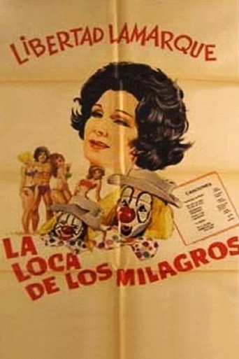 La loca de los milagros movie poster