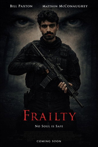 Frailty movie poster