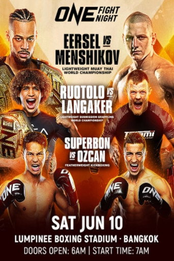 ONE Fight Night 11: Eersel vs. Menshikov movie poster