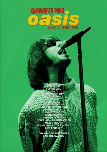 Oasis: Second Night Live at Knebworth Park movie poster
