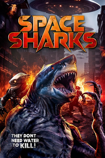 Space Sharks movie poster