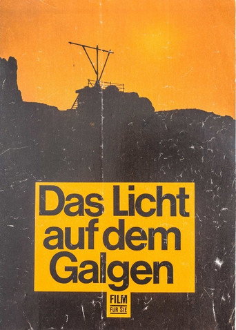 The Light on the Gallows movie poster