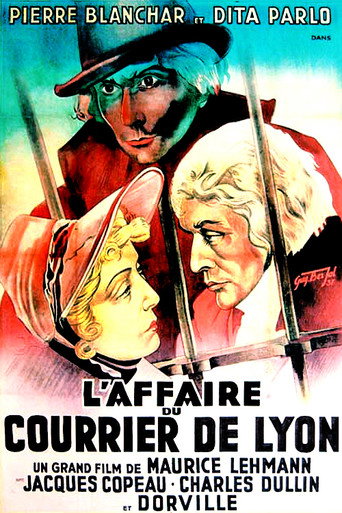 Courier of Lyons movie poster