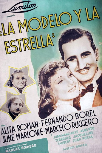 La modelo y la estrella movie poster