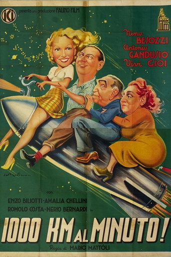 1000 km per minute! movie poster
