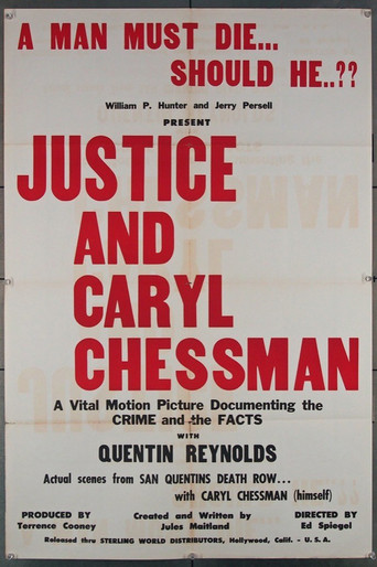 Justice and Caryl Chessman movie poster