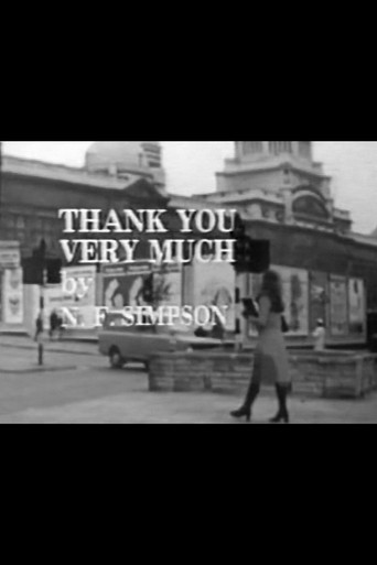Thank You Very Much movie poster