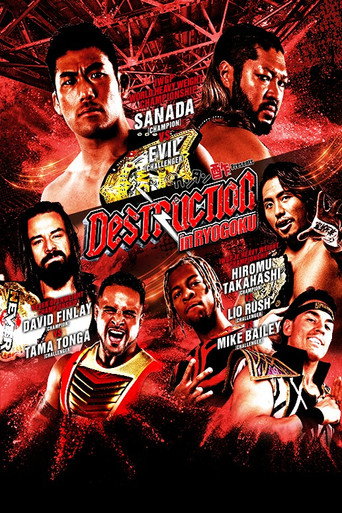 NJPW Destruction In Ryogoku 2023 movie poster