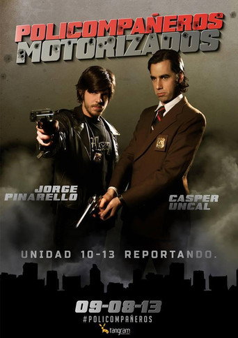 Policompañeros motorizados movie poster
