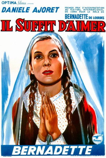 Bernadette of Lourdes movie poster