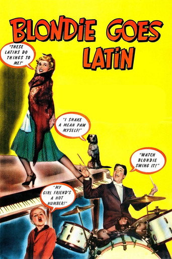 Blondie Goes Latin movie poster