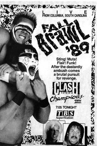 NWA Clash of The Champions VIII: Fall Brawl '89 movie poster