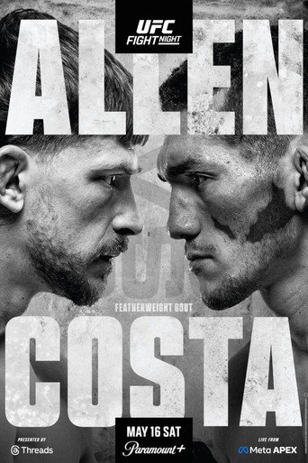 UFC Fight Night 276: Allen vs. Costa movie poster