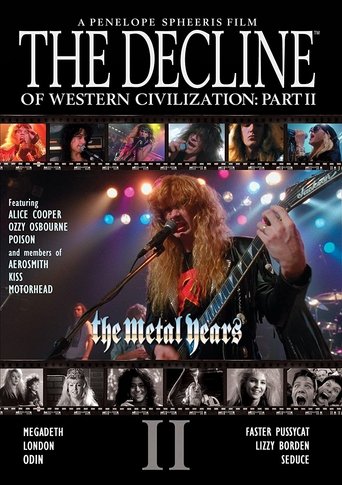 The Decline of Western Civilization Part II: The Metal Years movie poster