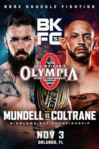 BKFC 53: Mundell vs Coltrane movie poster