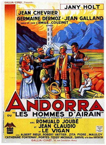 Andorra or The Bronze Men movie poster